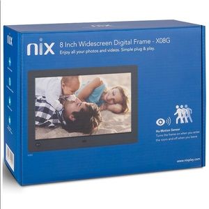 Nix Digital Frame 8in NIB Retail $80